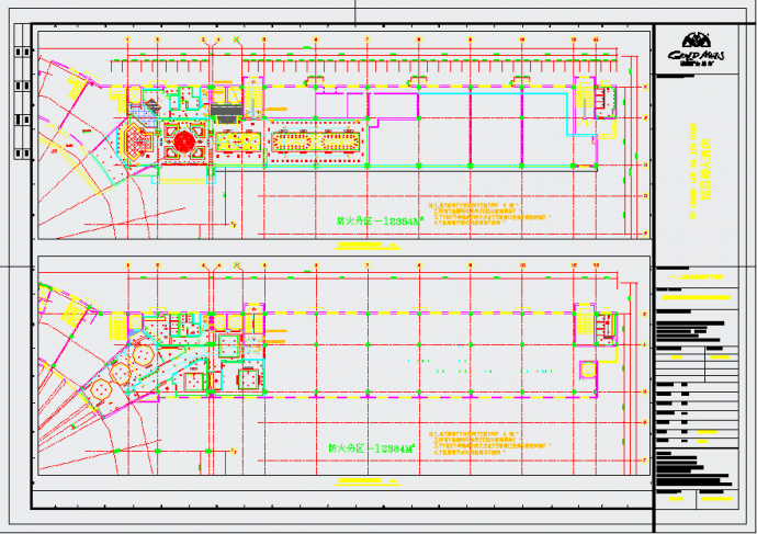 大型酒店电气系统CAD设计施工图纸_图1