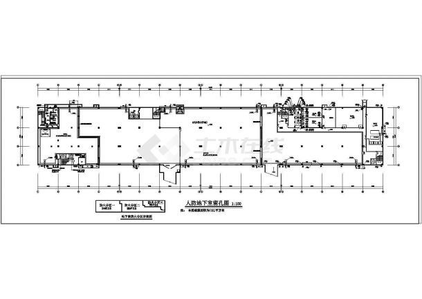 某地4层框架结构汽车站全套给排水施工图-图二
