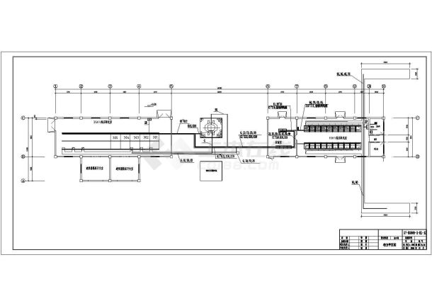 南方某35KV总降压站电气CAD施工设计方案图纸-图一