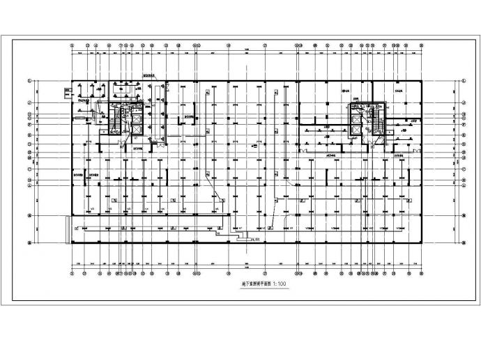 商住公寓楼全套电气cad设计施工方案图纸_图1