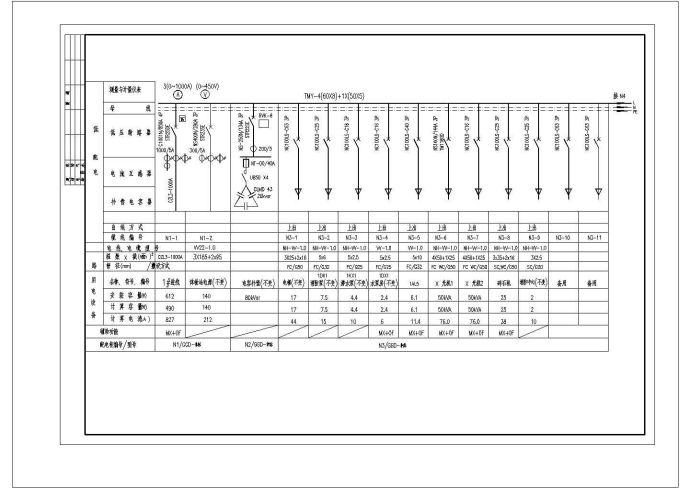 某医院全套详细电气设计施工CAD图_图1