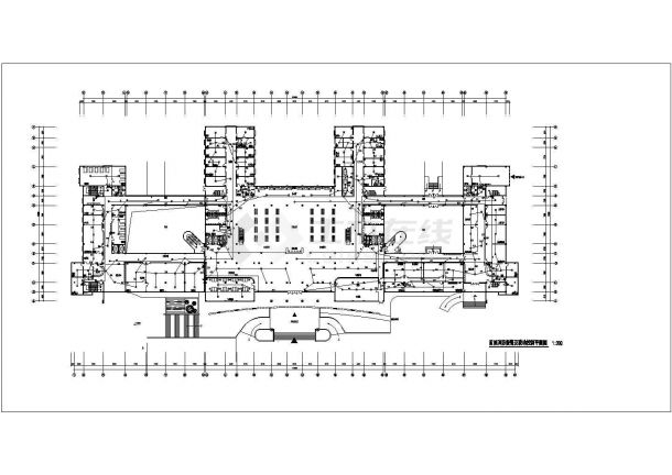 医院门诊楼强弱电全套详细电气设计施工CAD图-图二