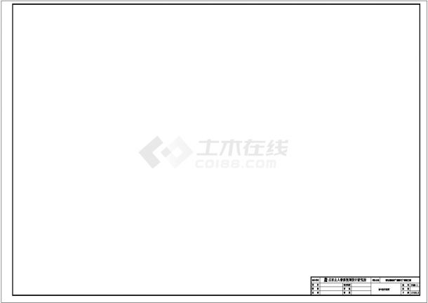 都江堰城市演义广场设计cad全套施工图纸-图一