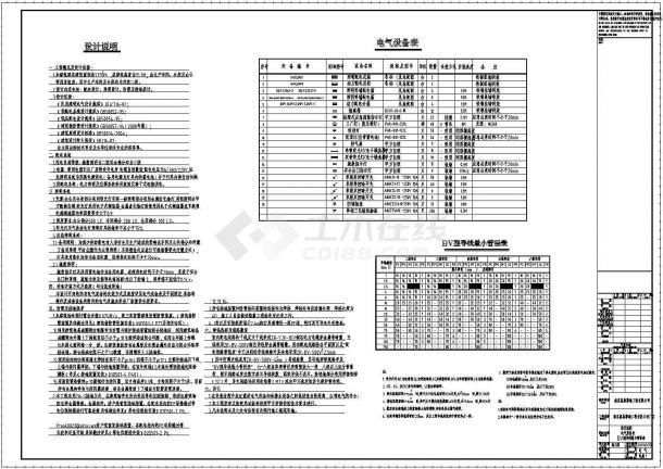 某地区某工业园厂房 (10)号车间电气cad设计施工图-图二