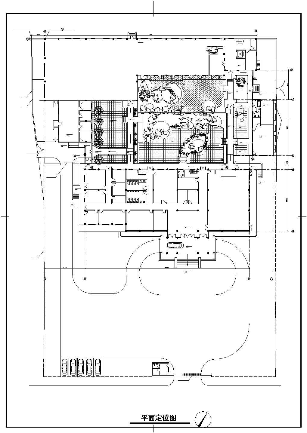 太湖山庄别墅建筑景观及平面cad设计施工详细图
