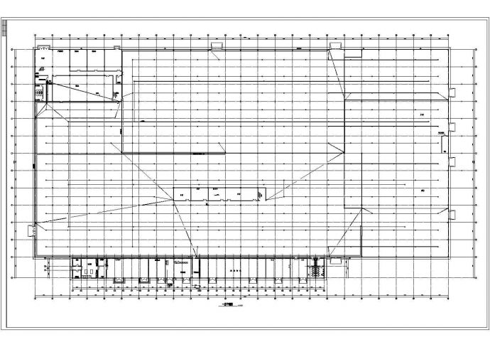 某地区伊利纸箱厂电气cad设计施工图_图1