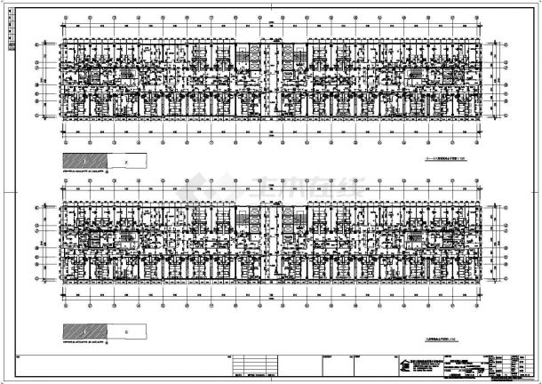 某医院十一层框架结构住院部喷淋给水工程设计图-图二