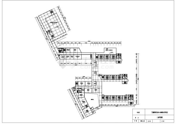 某地四层框架结构学校建筑设计方案-图二