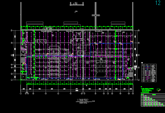 某地工厂地磅房给排水设计CAD施工图-图二
