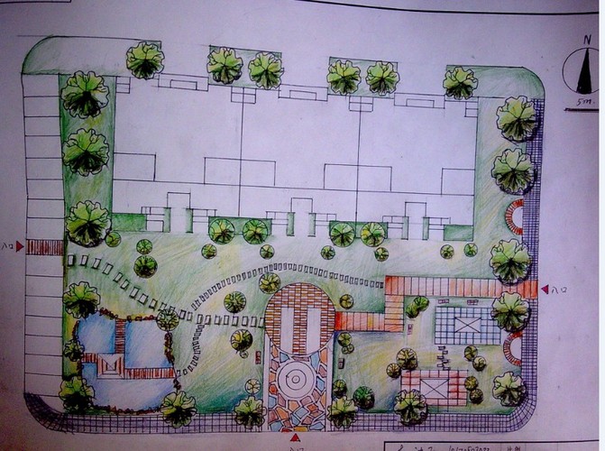 别墅庭院规划设计_图1