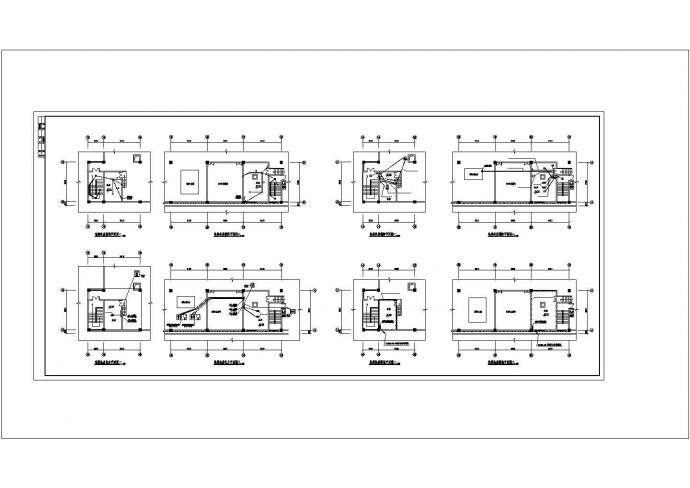 某地区远程教育综合楼电气cad设计施工图_图1