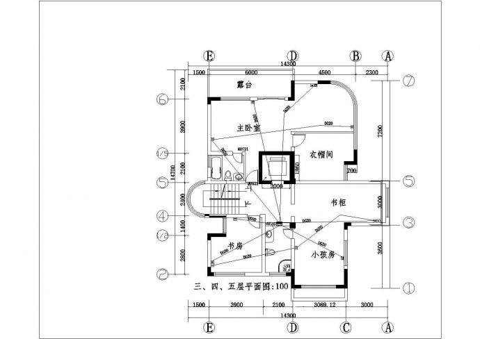 大华别墅建筑电气设计CAD全套施工图_图1