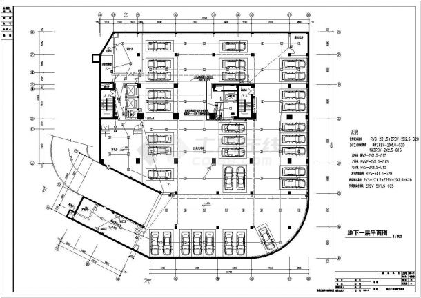 大酒店全套详细施工电气设计CAD图-图二