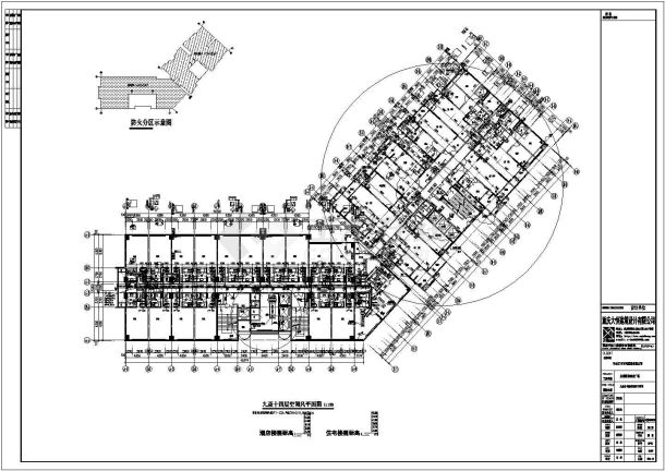 某地国际商业广场18层综合楼暖通设计施工图-图二