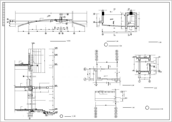 某小高层住宅建筑施工CAD设计图纸_图1
