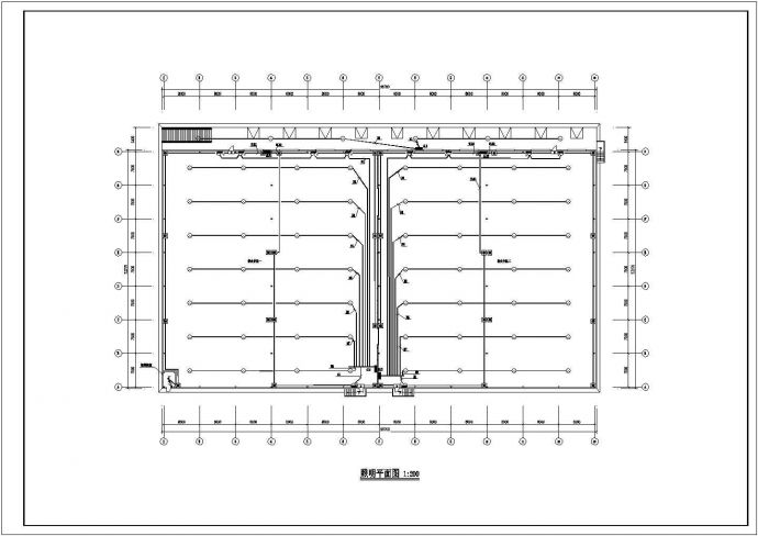 某地丙二类钢结构仓库电气设计施工图纸_图1
