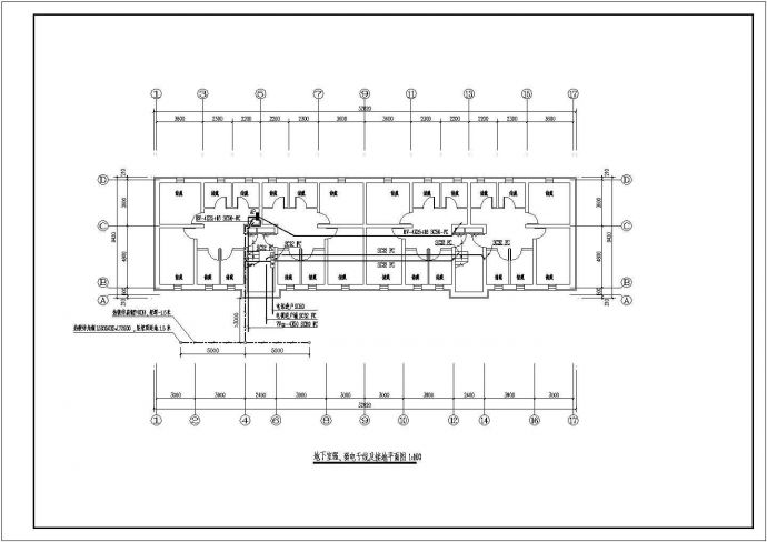 某6层砖混结构住宅楼电气设计施工图_图1