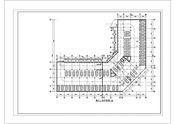 某地公园花架建筑设计施工图纸（共6张）-图二