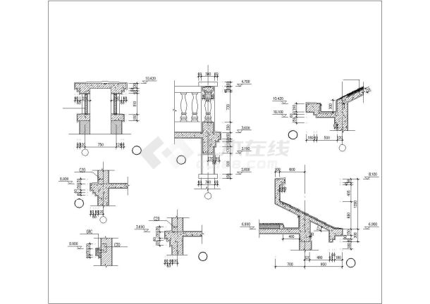 单栋别墅建筑施工图纸（共10张）-图一