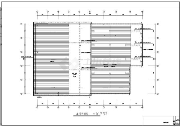 某地区汽车销售服务有限公司沃尔沃4S店方案电气cad设计施工图-图一