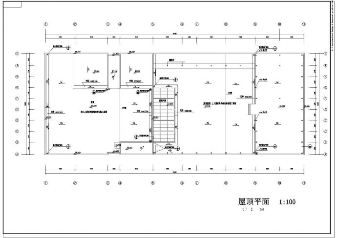 某地校区教学综合楼建筑施工规划图_图1
