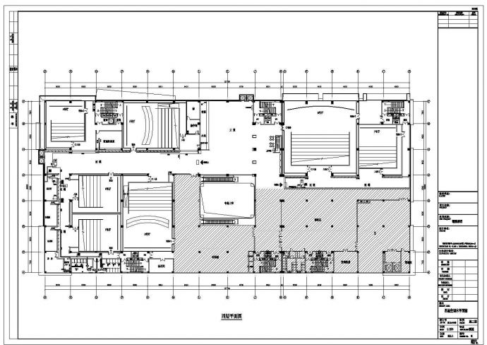 某五层影院通风系统及空调系统设计施工图_图1