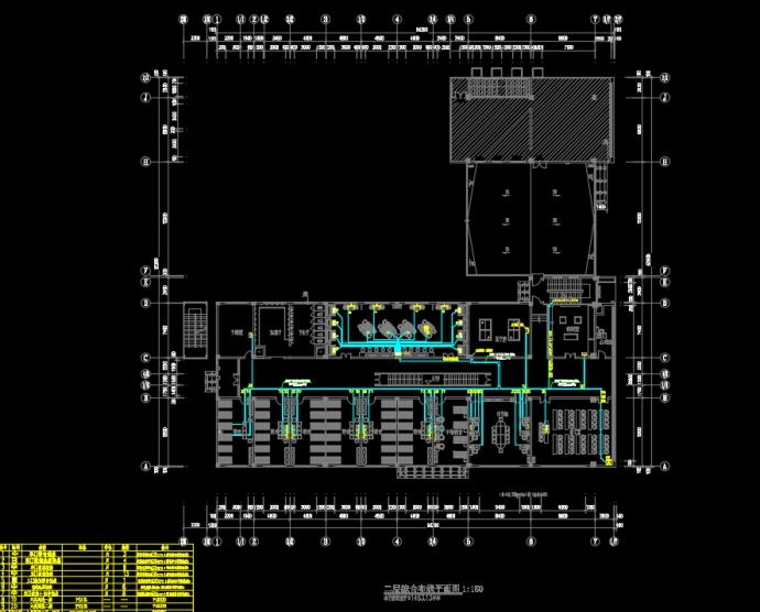 消防大队弱电智能化设计CAD施工图_图1