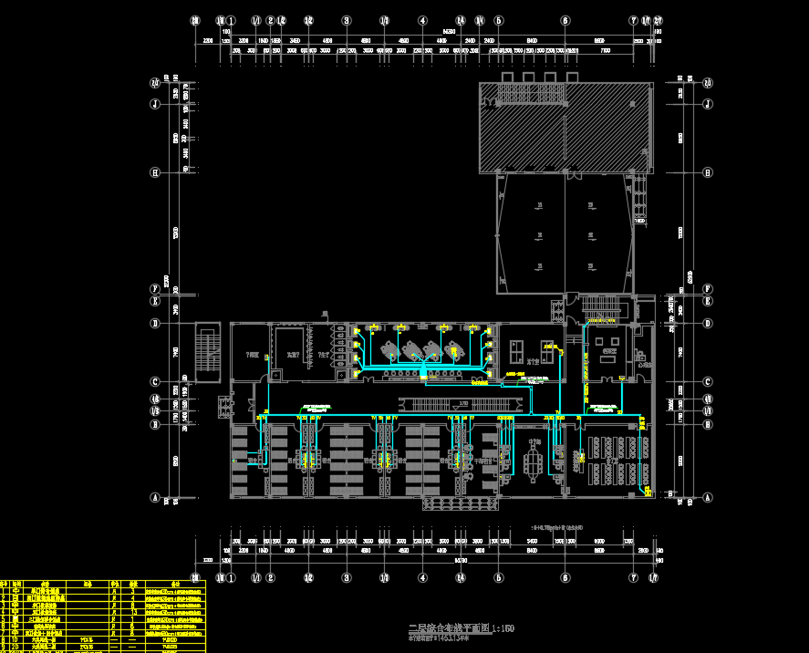 消防大队弱电智能化设计CAD施工图