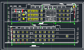 某地区四层小宾馆建筑设计CAD全套施工图-图二