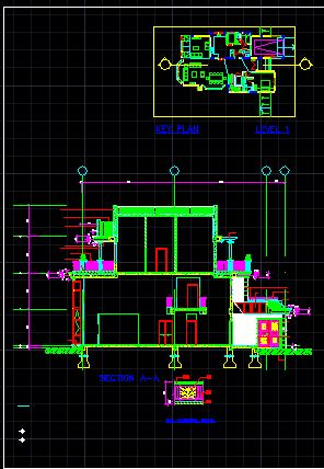 某豪华别墅图建筑CAD设计施工图-图一
