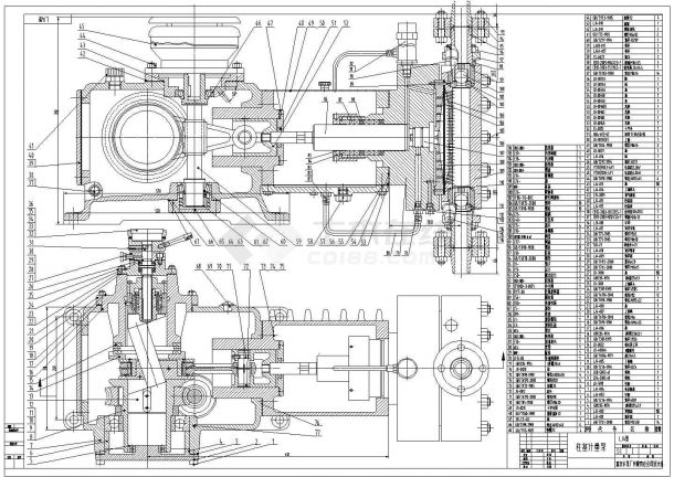 LJ4MF型隔膜计量泵设备大样详图-图一