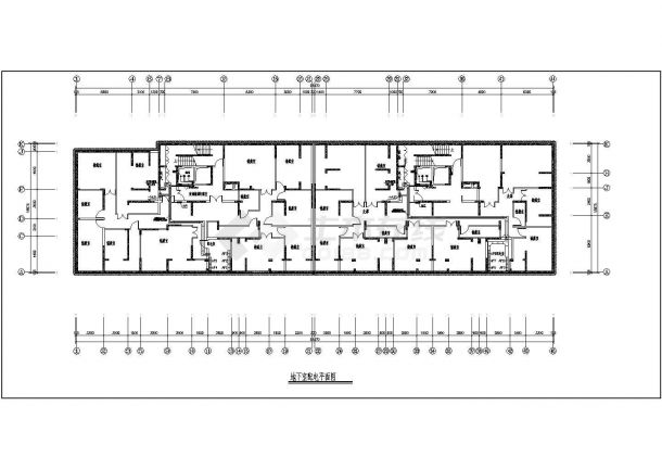 某地二十层商住楼电气设计施工图纸-图一