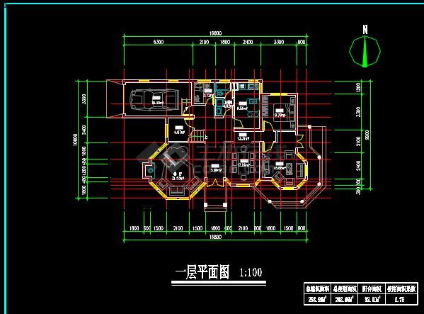 非常简单的一套别墅建筑施工图 （节点详细）-图二