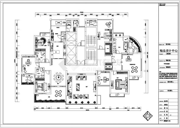 某400平米欧式别墅装修设计施工图-图二