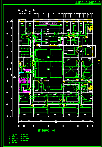 汽车贸易展示全套详细电气设计施工CAD图-图二
