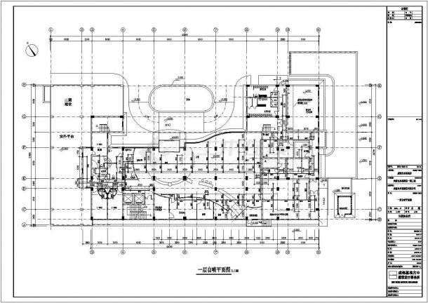 某城市七层框架结构酒店给排水消防工程施工图-图二