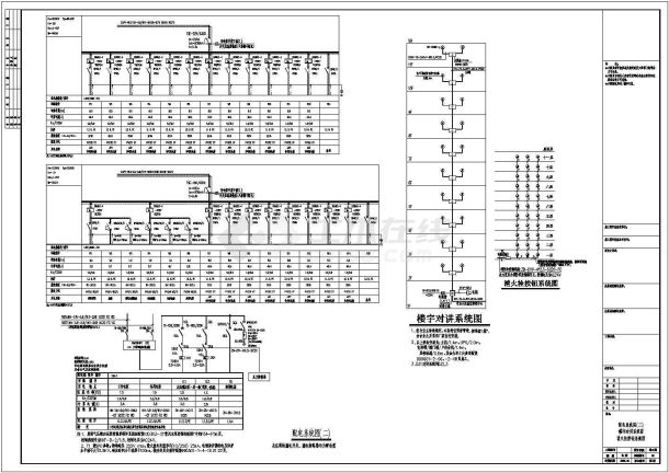 十一层住宅楼电气施工图17张（含电气说明）-图二