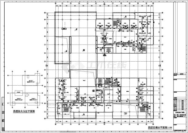 某地某四层综合馆暖通设计全套施工图-图二