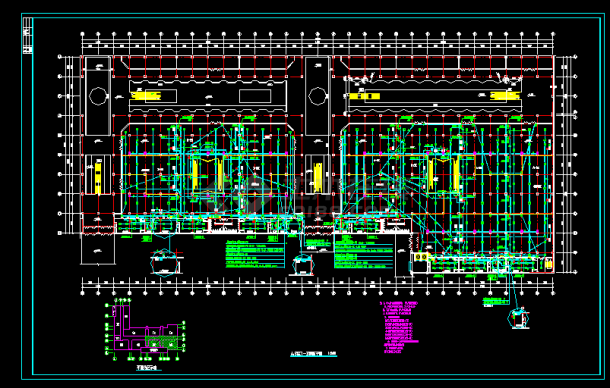 某17万平大型商场全套详细电气设计施工CAD图-图二