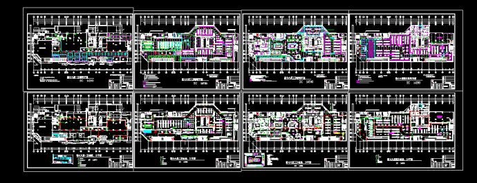 某大厦装修全套详细电气设计施工CAD图_图1