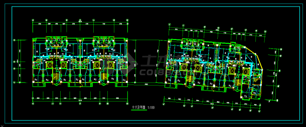 商场商铺全套详细电气设计施工CAD图纸-图二