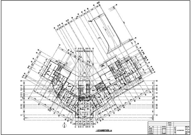 某小区十八层框架结构住宅楼给排水消防工程施工图-图二