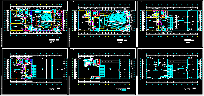 某校区教学综合楼建筑设计CAD施工方案图_图1