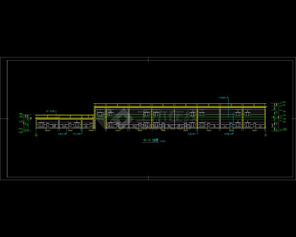 二层商业楼施工CAD图纸（共6张）-图二