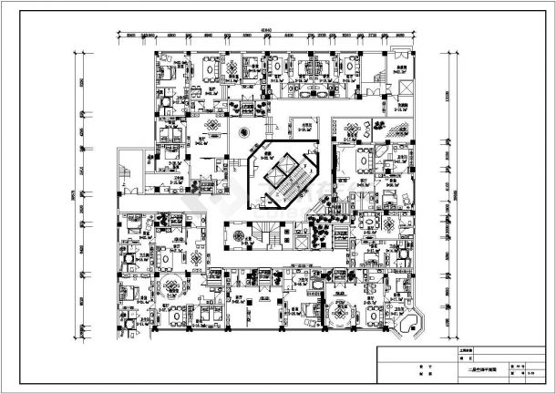 某地三层会所中央空调系统施工图纸-图二
