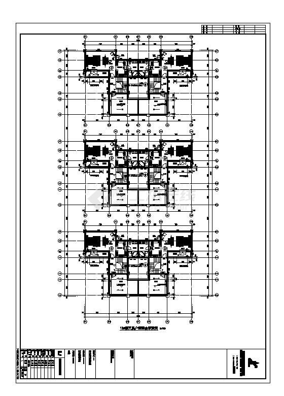 某地市四合院建筑CAD平面图-图二