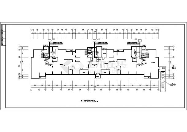 某18层住宅电气设计施工图（含强电、弱电）-图二