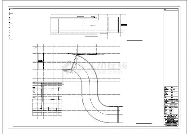 礼玉金湾建筑专业施工图-车库及总图-图一