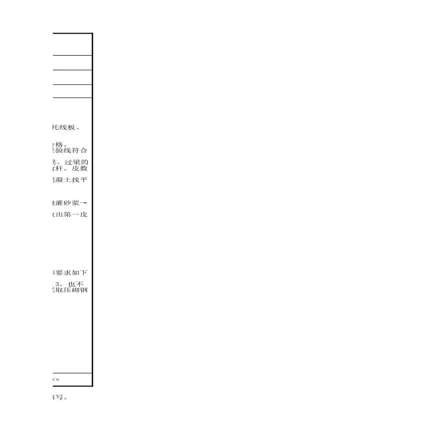 砌块砌筑技术记录交底表.xls-图二