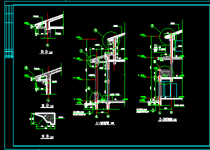 双拼别墅建筑设计图的完整CAD建筑图纸-图二